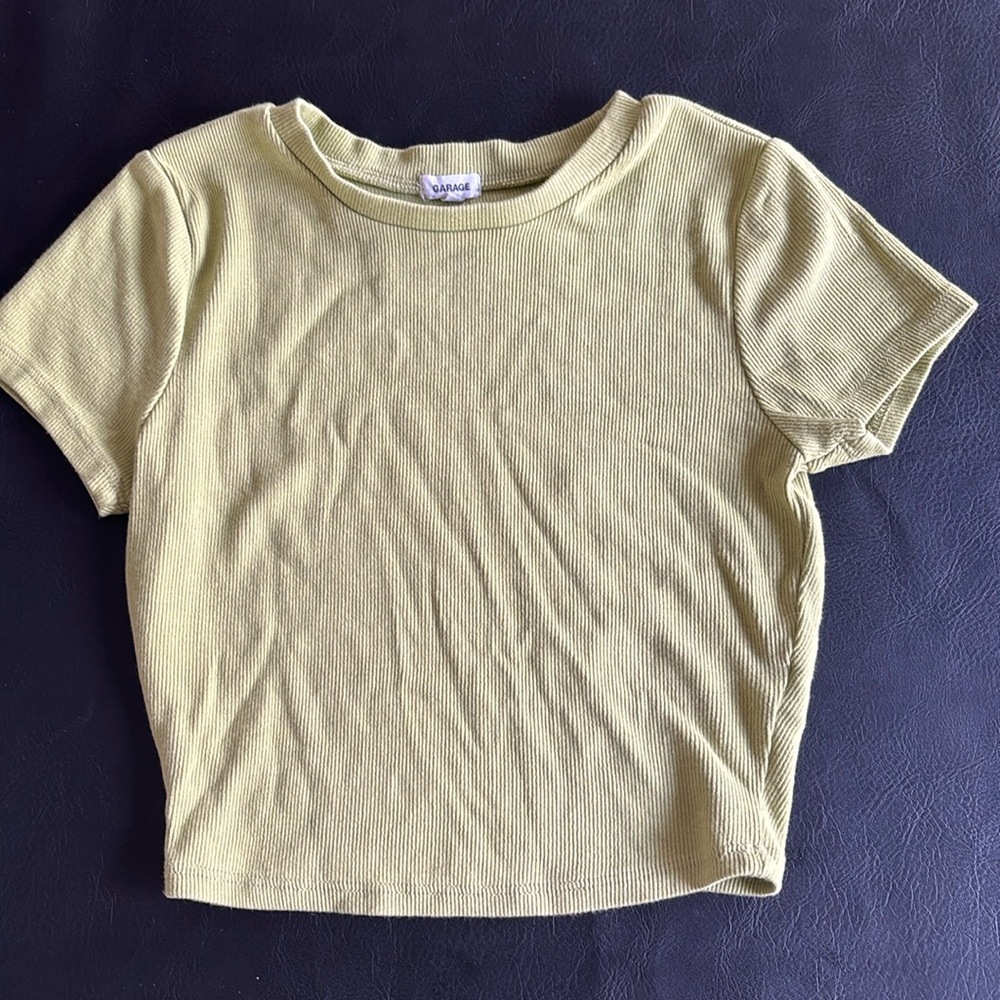 Green Garage baby tee